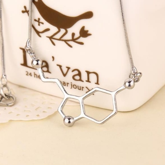 Jewelry - NEW serotonin melocule necklace